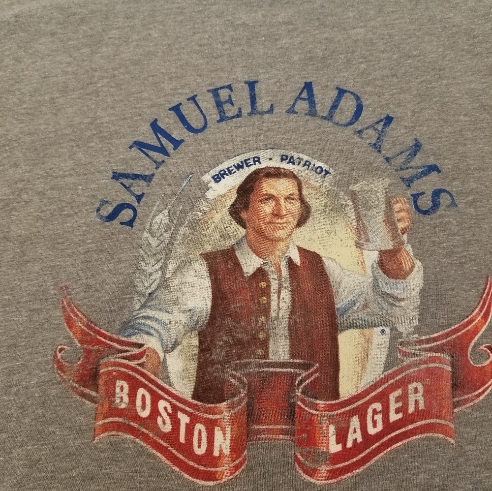 SAMUEL ADAMS BOSTON LAGER BEER TSHIRT